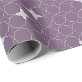 Quatrefoil Geometric Pattern Wrapping Paper Cadeaupapier (Rol Hoek)