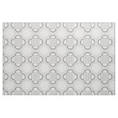 Quatrefoil Grijze Stof (Fat Quarter)