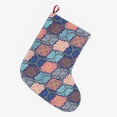 Quatrefoil Grote Kerstsok (Voorkant (Hangend))
