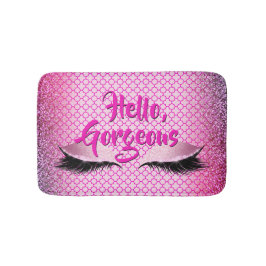 Quatrefoil Hallo Gorheerlijke Makeup Girly Pink Badmat