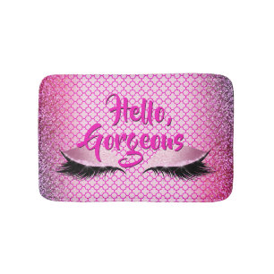 Quatrefoil Hallo Gorheerlijke Makeup Girly Pink Badmat
