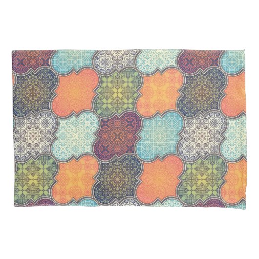 Quatrefoil Kussensloop (Voorkant-Links)