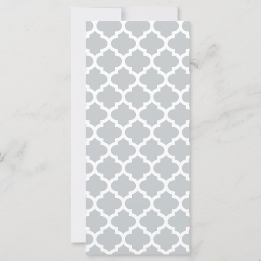 Quatrefoil Lattice Trellis Patroon Elke kleur (Achterkant)