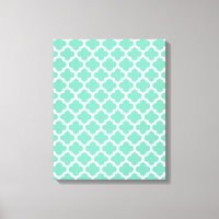 Quatrefoil Lattice Trellis Patroon Elke kleur