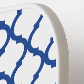 Quatrefoil Lobster Monogram Pickleball Paddle (Links Detail)