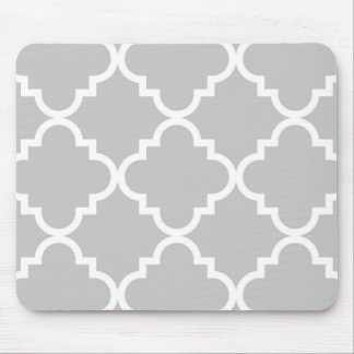 Quatrefoil Mousepad - Grijs Muismat