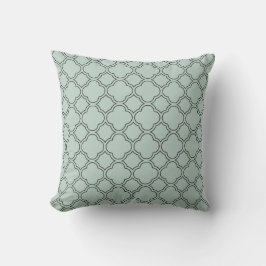 Quatrefoil Palladian Blue Decorative Pillow Kussen