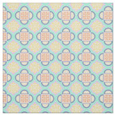 Quatrefoil Pastel Fabric 2 Stof (Swatch)