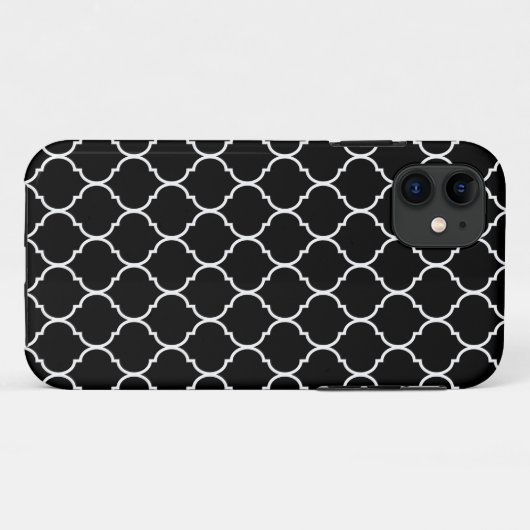 Quatrefoil Patroon Case-Mate iPhone Case (Achterkant (horizontaal))