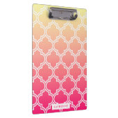 Quatrefoil Patroon Klembord (Rechts)