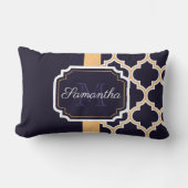 Quatrefoil Patroon Kussen (Voorkant)