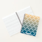 Quatrefoil Patroon Notitieboek (Binnen)