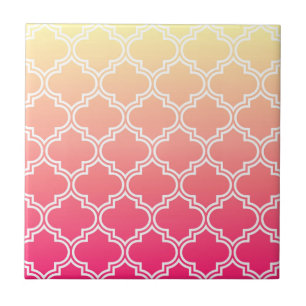 Quatrefoil Patroon Tegeltje