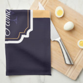 Quatrefoil Patroon Theedoek (Quarter Fold)