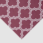 Quatrefoil Patroon Tissuepapier (Detail)