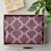 Quatrefoil Patroon Tissuepapier (Geschenk)