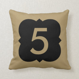 Quatrefolie: Nummer 5 Kussen