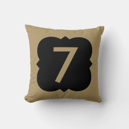 Quatrefolie: Nummer 7 Kussen