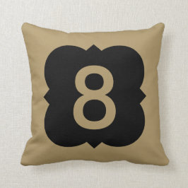 Quatrefolie: Nummer 8 Kussen