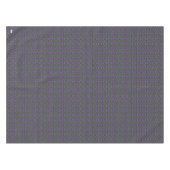 Quatrefoliën kruis groen en Paars Tafelkleed (Voorkant (Horizontaal))