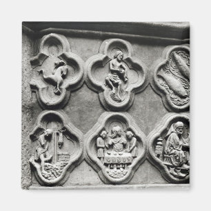 Quatrefoliën met de Tekenen van de Zodiac Magneet