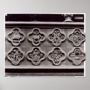 Quatrefoliën met de Tekenen van de Zodiac Poster