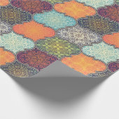 Quatrefoliepatroon Cadeaupapier (Hoek)