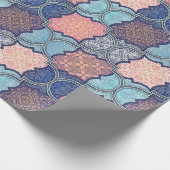 Quatrefoliepatroon Cadeaupapier (Hoek)