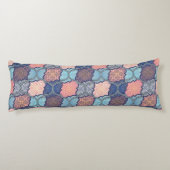 Quatrefoliepatroon Lichaamskussen (Achterkant)