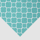 Quatrefoliepatroon Tissuepapier (Detail)