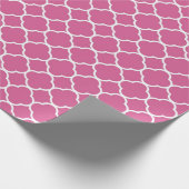 Quatrefoliepatroon, verpakkingspapier cadeaupapier (Hoek)