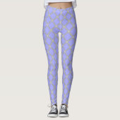 Quatrefolierambrij en grijs leggings (Voorkant)