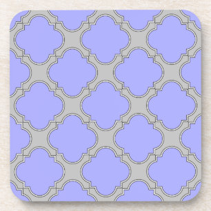 Quatrefolierambrij en grijs onderzetter