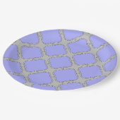 Quatrefolierambrij en grijs papieren bordje (Gekanteld)