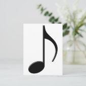 Quaver - Achtste muzieksymbool voor notities (Staand voorkant)