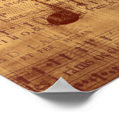 Quaver/Musical Note Poster (Hoek)