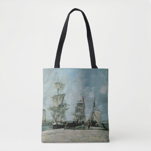 Quay in Honfleur Tote Bag (Voorkant)