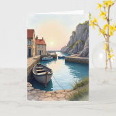Quay Village Vaderdag Kaart (Gele Bloem)