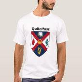 qub queens universiteit belfast t-shirt (Voorkant)