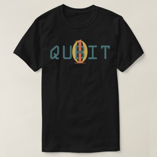 Qubit Quantum Entanglement Quantum Computing Physi T-shirt (Design voorkant)