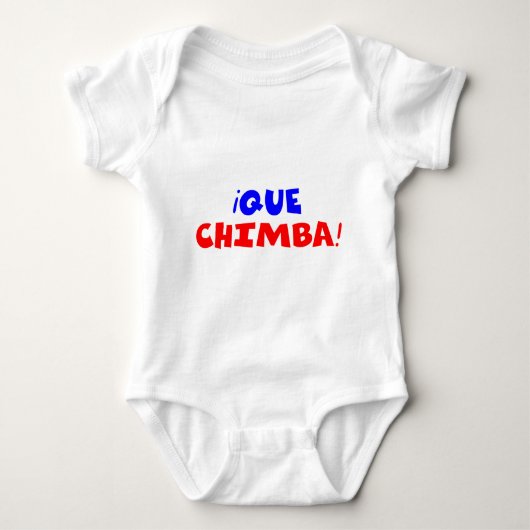 QUE CHIMBA ROMPER (Voorkant)