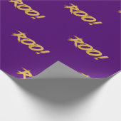 Que Dog Call signaal wrapping paper Cadeaupapier (Hoek)