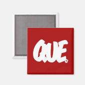QUE Letters Magneet (Voorkant / Achterkant)