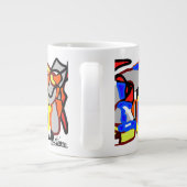 Que Mondo-Mok door NYC Digital Artist Jacob Keum Grote Koffiekop (Achterkant)