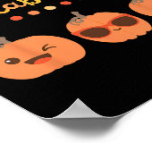 Que Pasa Calabaza Pompoen Spaans Docent Herfst Tha Poster (Hoek)