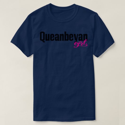 Queanbeyan Meisje T-shirt (Design voorkant)