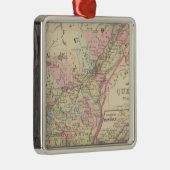 Quebec 2 metalen ornament (Rechts)