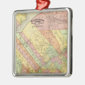 Quebec 2 metalen ornament (Links)
