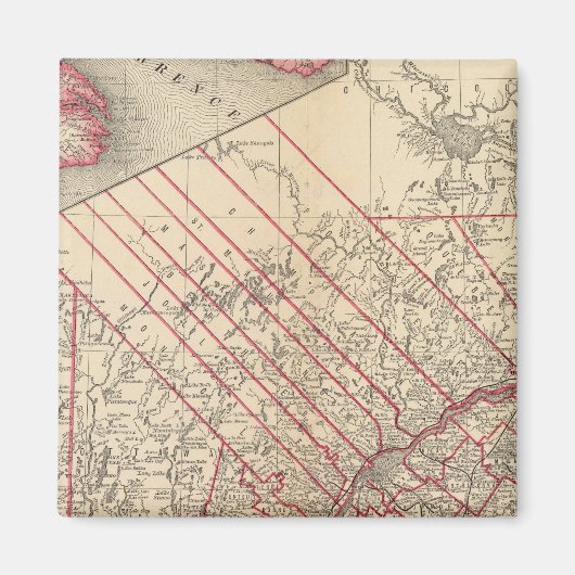 Quebec 3 magneet (Voorkant)