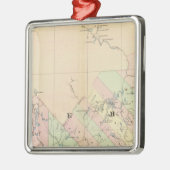 Quebec 3 metalen ornament (Links)